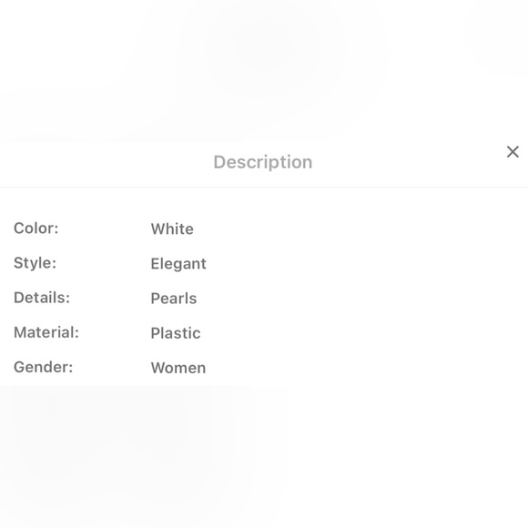 Faux Pearl Drop Earrings - Picture 7 of 7